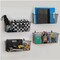 Set of 3 Wire Organizer Display Wall Mounted Hanging Baskets Storage Bins